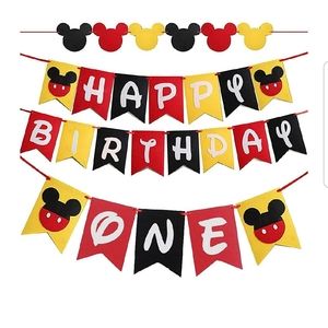 Mickey Mouse Birthday Banner